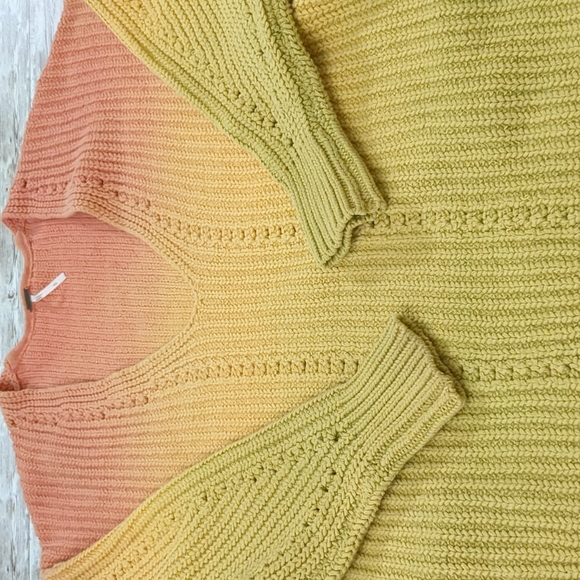 Free People Come Together Ombre Tunic Sweater S - Picture 14 of 15
